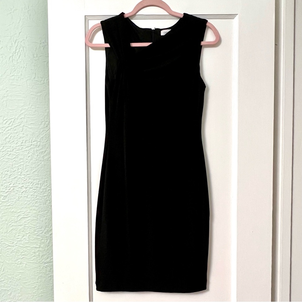 Calvin Klein Sleeveless Sheath LBD - Picture 2 of 7